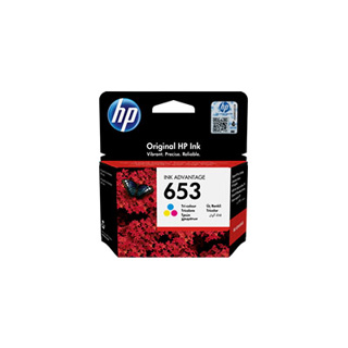 HP 653 Tri-color Original Ink Advantage Cartridge pour DJ IA 6075 6475