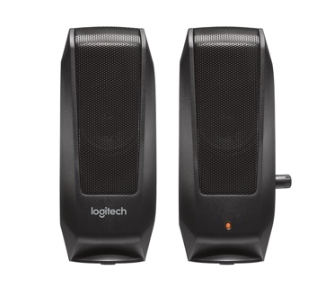 Logitech® Speakers S120 - BLACK - ANALOG - PLUGC -- EMEA - EU