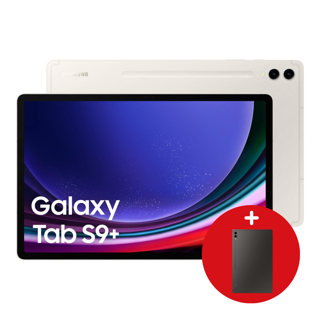 SAMSUNG Galaxy Tab S9+ Beige 12.4'' Snapdragon 8 12Go 256Go Android 5G 12MpxUW13Mpx10MPXUW