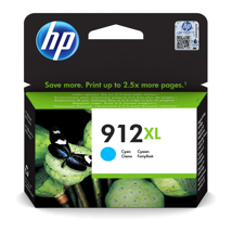 HP 912XL High Yield Cyan Original Ink CartridgePour OJ 8023