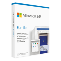 Microsoft M365 Family French Subscr 1YR Africa Only Medialess Emerging Market P10