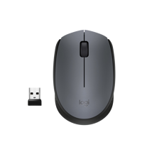 Logitech M170 Wireless Mouse - GREY-K -2.4GHZ - EMEA