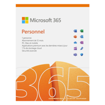 Microsoft M365 Personal French Subscr 1YR Africa Only Media less P10