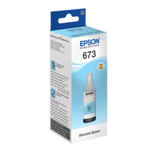 Epson T6735 Light Cyan ink bottle 70ml pour L800