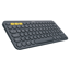LOGITECH K380 Multi-Device Bluetooth® Keyboard - DARK GREY - FRA - CENTRAL 12M