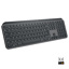 Logitech MX Keys Advanced Wireless Illuminated Keyboard - GRAPHITE - FRA - 2.4GHZ/BT CENTRAL 12M