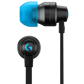LOGITECH G333 Wired Gaming Earphones - BLACK - 3.5 MM